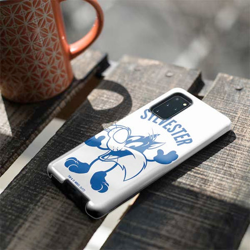 Looney Tunes Sylvester the Cat Big Head Galaxy S20 Plus Pro Case