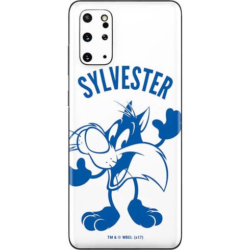 Looney Tunes Sylvester the Cat Big Head Galaxy S20 Plus Skin