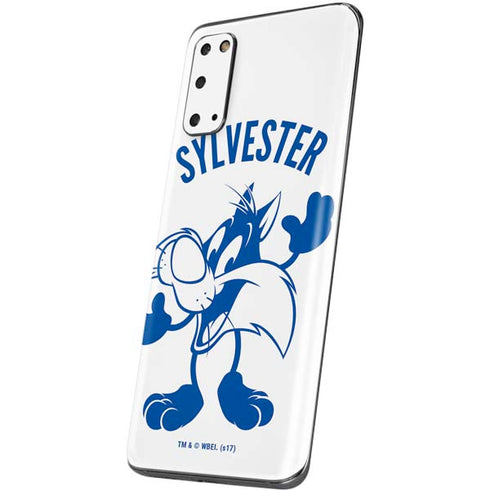 Looney Tunes Sylvester the Cat Big Head Galaxy S20 Skin
