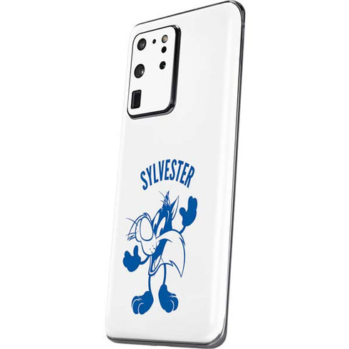 Looney Tunes Sylvester the Cat Big Head Galaxy S20 Ultra 5G Skin