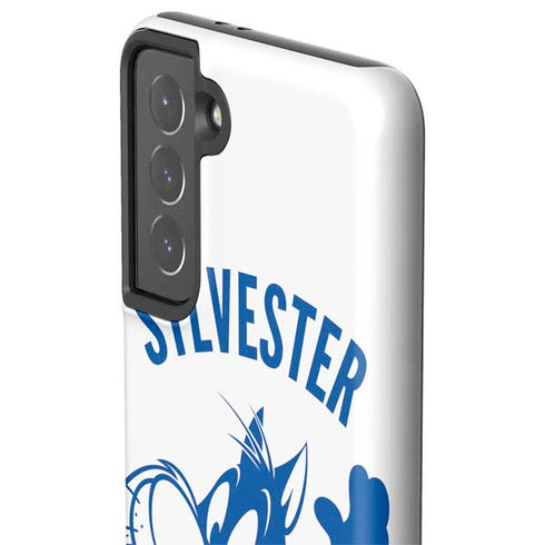 Looney Tunes Sylvester the Cat Big Head Galaxy S21 5G Pro Case