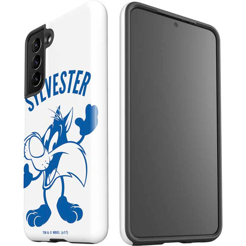 Looney Tunes Sylvester the Cat Big Head Galaxy S21 5G Pro Case
