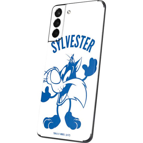 Looney Tunes Sylvester the Cat Big Head Galaxy S21 5G Skin