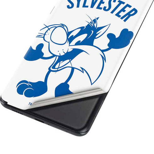 Looney Tunes Sylvester the Cat Big Head Galaxy S21 5G Skin