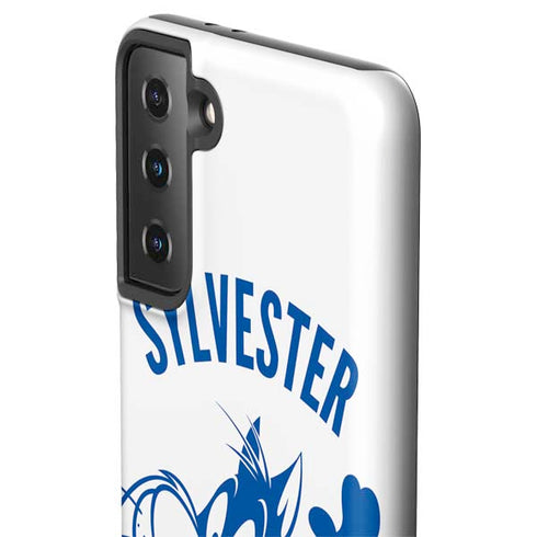 Looney Tunes Sylvester the Cat Big Head Galaxy S21 FE Pro Case