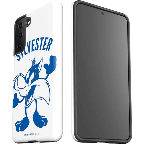 Looney Tunes Sylvester the Cat Big Head Galaxy S21 FE Pro Case