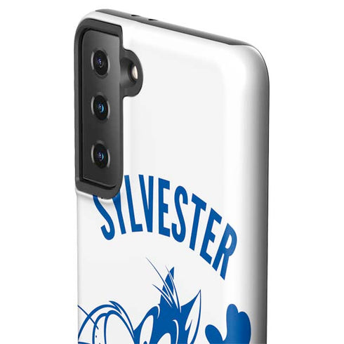 Looney Tunes Sylvester the Cat Big Head Galaxy S21 Plus 5G Pro Case