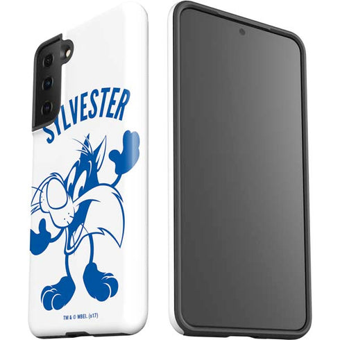Looney Tunes Sylvester the Cat Big Head Galaxy S21 Plus 5G Pro Case