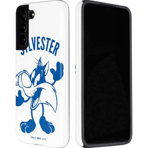 Looney Tunes Sylvester the Cat Big Head Galaxy S22 Pro Case