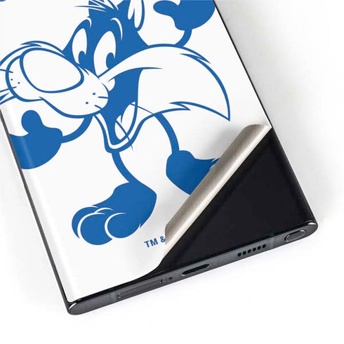 Looney Tunes Sylvester the Cat Big Head Galaxy S22 Ultra Skin