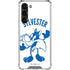 Looney Tunes Sylvester the Cat Big Head Galaxy S23 Plus Clear Case