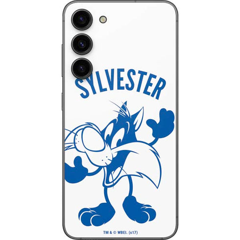 Looney Tunes Sylvester the Cat Big Head Galaxy S23 Plus Skin