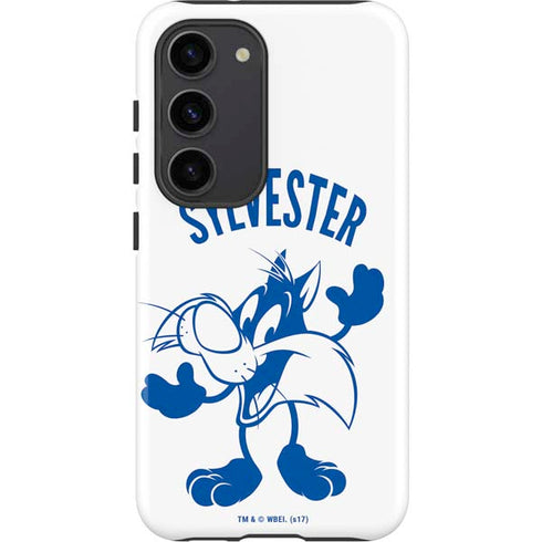 Looney Tunes Sylvester the Cat Big Head Galaxy S23 Pro Case