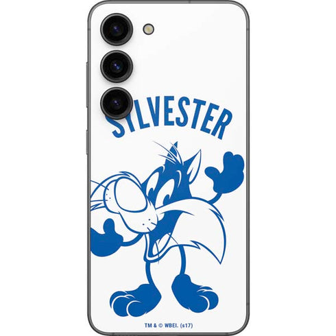 Looney Tunes Sylvester the Cat Big Head Galaxy S23 Skin