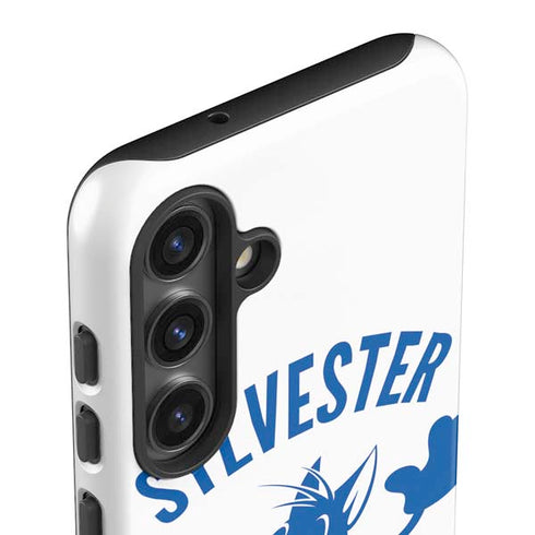 Looney Tunes Sylvester the Cat Big Head Galaxy S24 Plus Impact Case