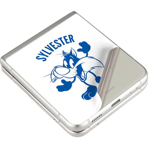 Looney Tunes Sylvester the Cat Big Head Galaxy Z Flip3 5G Skin