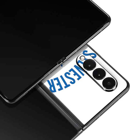 Looney Tunes Sylvester the Cat Big Head Galaxy Z Fold3 5G Skin