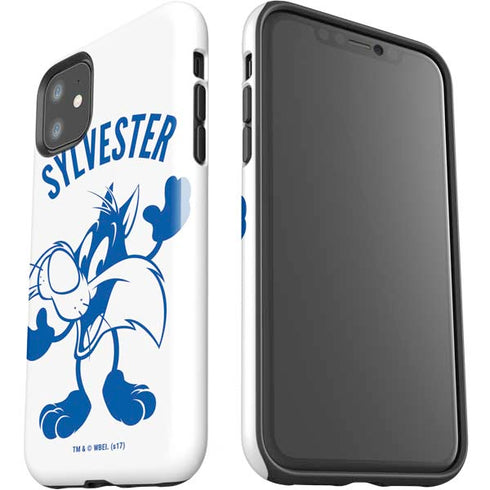 Looney Tunes Sylvester the Cat Big Head iPhone 11 Impact Case