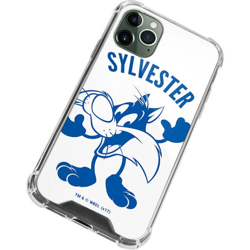 Looney Tunes Sylvester the Cat Big Head iPhone 11 Pro Max Clear Case