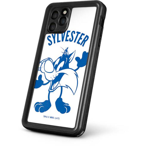 Looney Tunes Sylvester the Cat Big Head iPhone 11 Pro Waterproof Case