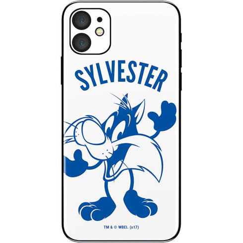 Looney Tunes Sylvester the Cat Big Head iPhone 11 Skin