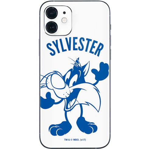 Looney Tunes Sylvester the Cat Big Head iPhone 12 Mini Skin