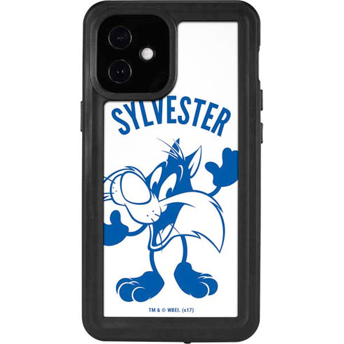 Looney Tunes Sylvester the Cat Big Head iPhone 12 Mini Waterproof Case