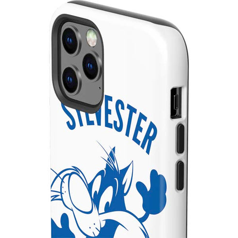 Looney Tunes Sylvester the Cat Big Head iPhone 12 Pro Impact Case