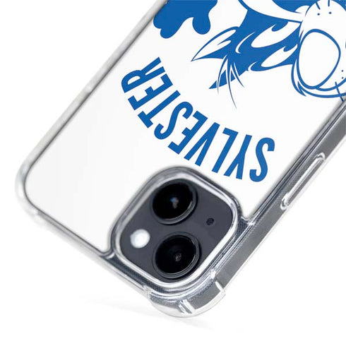 Looney Tunes Sylvester the Cat Big Head iPhone 15 Plus MagSafe Case