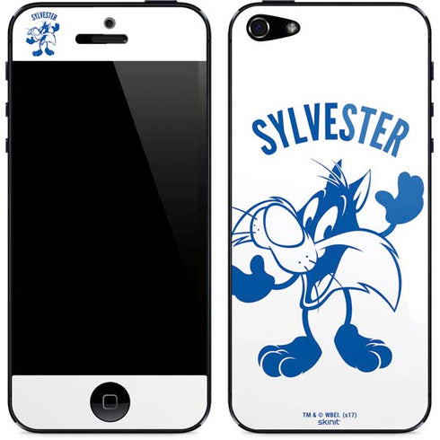 Looney Tunes Sylvester the Cat Big Head iPhone 5/5s/5SE Skin