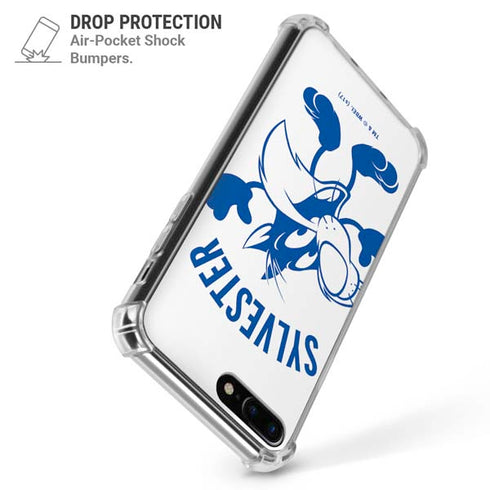 Looney Tunes Sylvester the Cat Big Head iPhone 7/8 Plus Clear Case