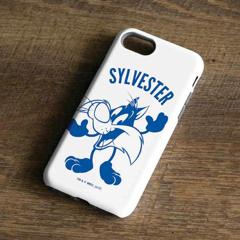 Looney Tunes Sylvester the Cat Big Head iPhone 8 Pro Case