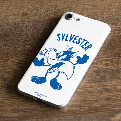 Looney Tunes Sylvester the Cat Big Head iPhone 8 Skin