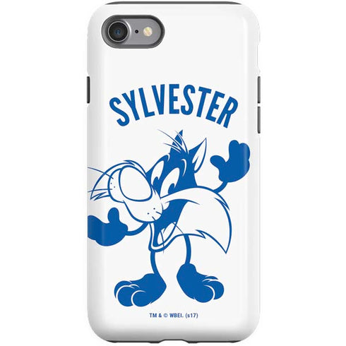 Looney Tunes Sylvester the Cat Big Head iPhone SE (2nd & 3rd Gen) Pro Case