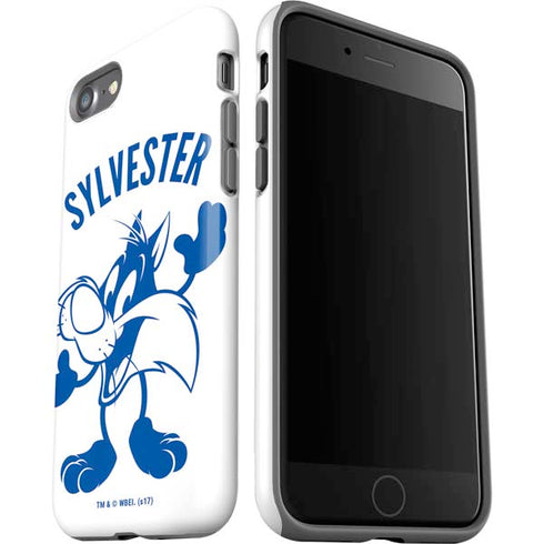 Looney Tunes Sylvester the Cat Big Head iPhone SE (2nd & 3rd Gen) Pro Case
