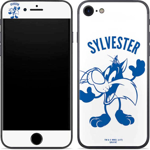 Looney Tunes Sylvester the Cat Big Head iPhone SE (2nd & 3rd Gen) Skin