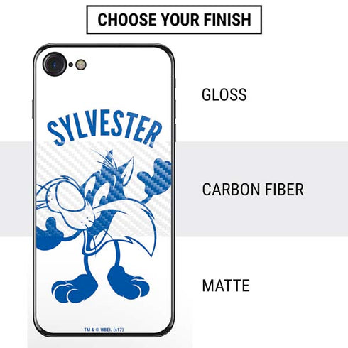 Looney Tunes Sylvester the Cat Big Head iPhone SE (2nd & 3rd Gen) Skin