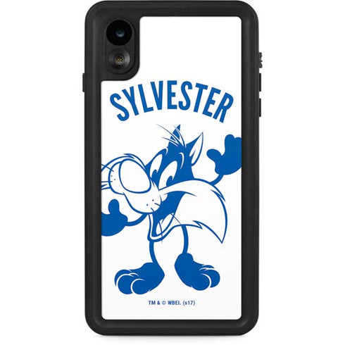 Looney Tunes Sylvester the Cat Big Head iPhone XR Waterproof Case