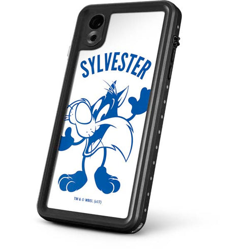 Looney Tunes Sylvester the Cat Big Head iPhone XR Waterproof Case