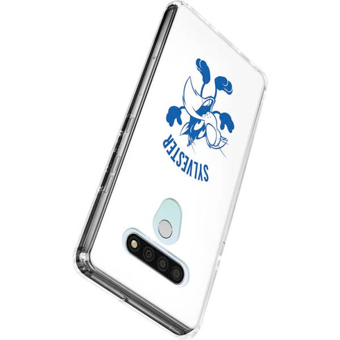Looney Tunes Sylvester the Cat Big Head LG Stylo 6 Clear Case