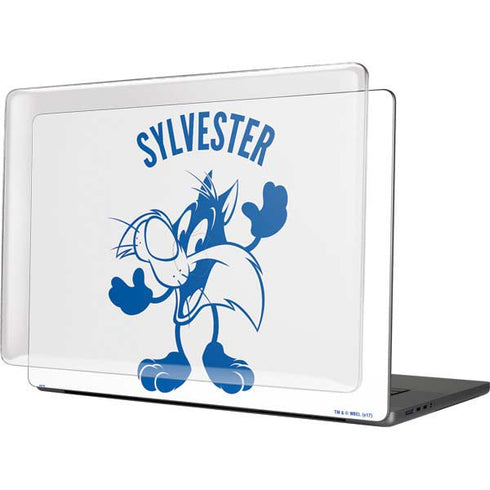 Looney Tunes Sylvester the Cat Big Head MacBook Pro 16in (2021-25) Case plus Skin