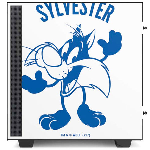 Looney Tunes Sylvester the Cat Big Head NZXT H510 Compact ATX Mid-Tower Case Skin