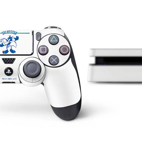 Looney Tunes Sylvester the Cat Big Head PS4 Slim Bundle Skin