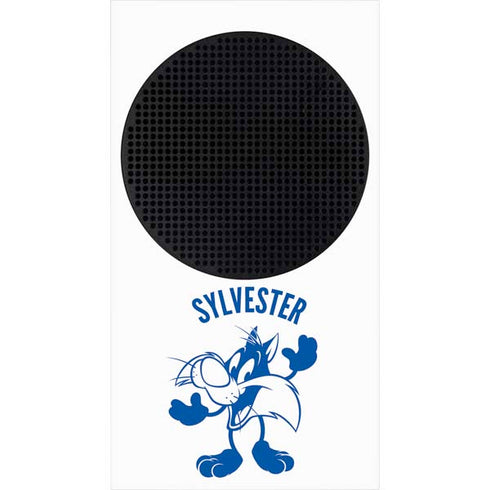 Looney Tunes Sylvester the Cat Big Head Xbox Series S Console Skin