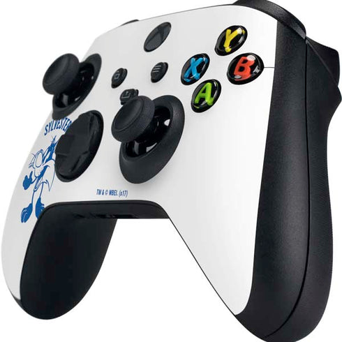 Looney Tunes Sylvester the Cat Big Head Xbox Series X Controller Skin