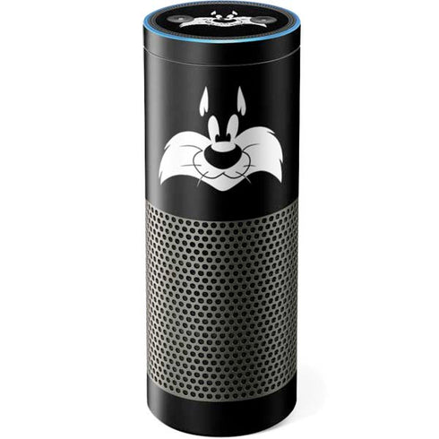Looney Tunes Sylvester the Cat Black and White Amazon Echo Skin