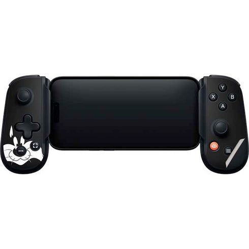 Looney Tunes Sylvester the Cat Black and White Backbone One for iPhone Game Controller Skin