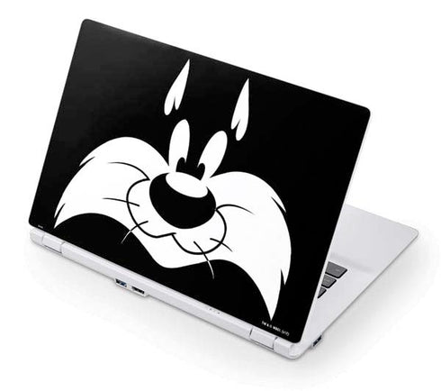 Looney Tunes Sylvester the Cat Black and White Acer Chromebook Skin
