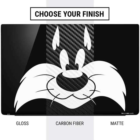 Looney Tunes Sylvester the Cat Black and White Dell Vostro Skin