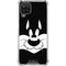 Looney Tunes Sylvester the Cat Black and White Galaxy A12 Clear Case